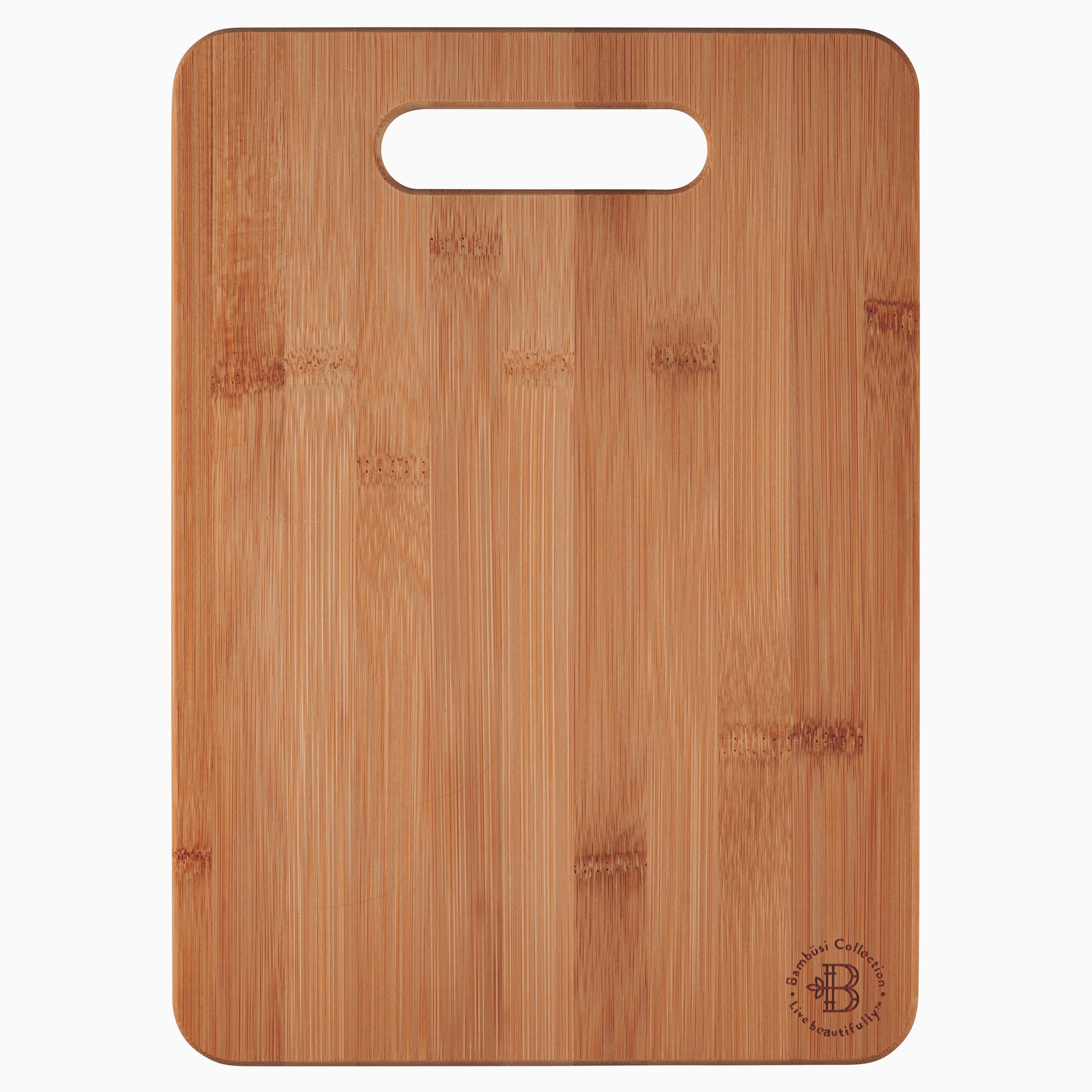 3 Bamboo Cutting Boards Antibacterial Chopping Carving Wooden Serving Board
